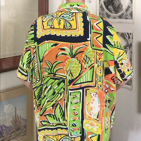 SOLD 90’s Bob Mackie Wearable Art Blouse - Picture 3 of 6